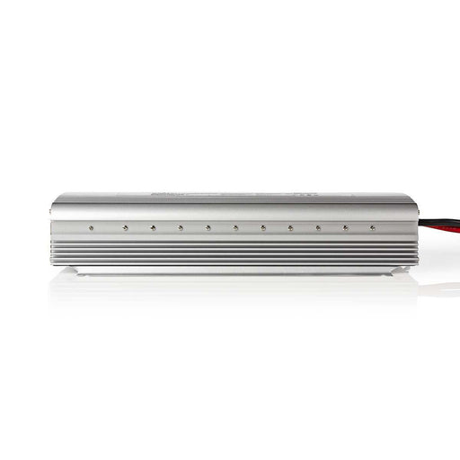 Nedis Power Inverter Modified Sine Wave - Input voltage: 12 V DC, Device power output connection(s): 2, 230 V AC 50 Hz, Screw Terminal - Silver