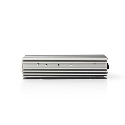 Nedis Power Inverter Modified Sine Wave - Input voltage: 12 V DC, Device power output connection(s): 1, 230 V AC 50 Hz, Battery Clamps - Silver