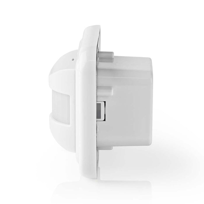 Nedis Motion Detector - Indoor, 2-wire / 3-Wire, Type F (CEE 7/7), Sensor technology: PIR - Sensor reach: 0.0 - 9.0 m