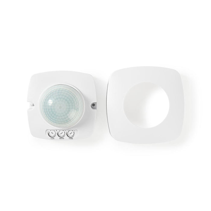 Nedis Motion Detector - Indoor and Outdoor, 3-Wire, Type F (CEE 7/7), Sensor technology: PIR - Sensor reach: 2.0 - 8.0 m