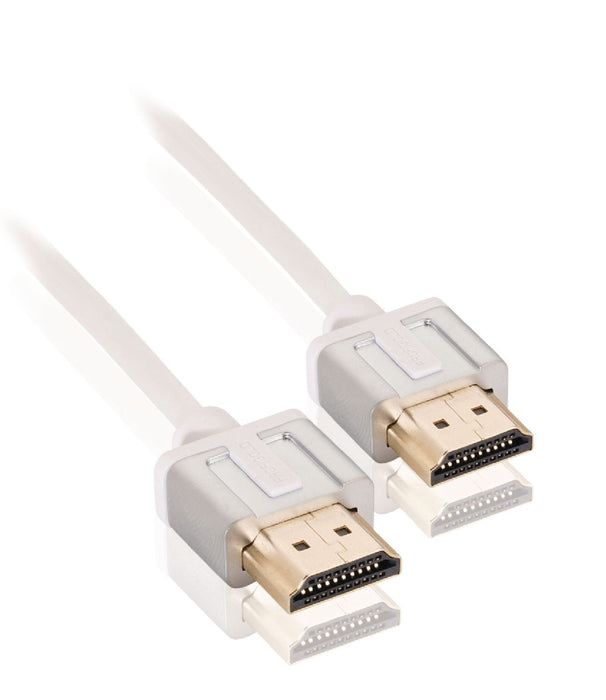 Nedis High Speed HDMI Cable with Ethernet HDMI Connector - HDMI Connector 1.00 m White