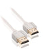 Nedis High Speed HDMI Cable with Ethernet HDMI Connector - HDMI Connector 1.00 m White