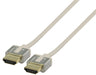 Nedis High Speed HDMI Cable with Ethernet HDMI Connector - HDMI Connector 1.00 m White