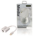 Nedis Mini DisplayPort Cable Mini DisplayPort Male - HDMI Male 0.20 m White