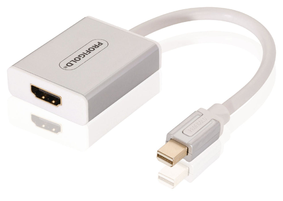 Nedis Mini DisplayPort Cable Mini DisplayPort Male - HDMI Male 0.20 m White