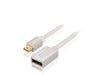 Nedis Mini DisplayPort Cable Mini DisplayPort Male - DisplayPort Female 0.20 m White