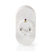 Nedis Power Socket Splitter - Type F (CEE 7/7), 250 V AC 50 Hz, Type F (CEE 7/7), 3500 W - White