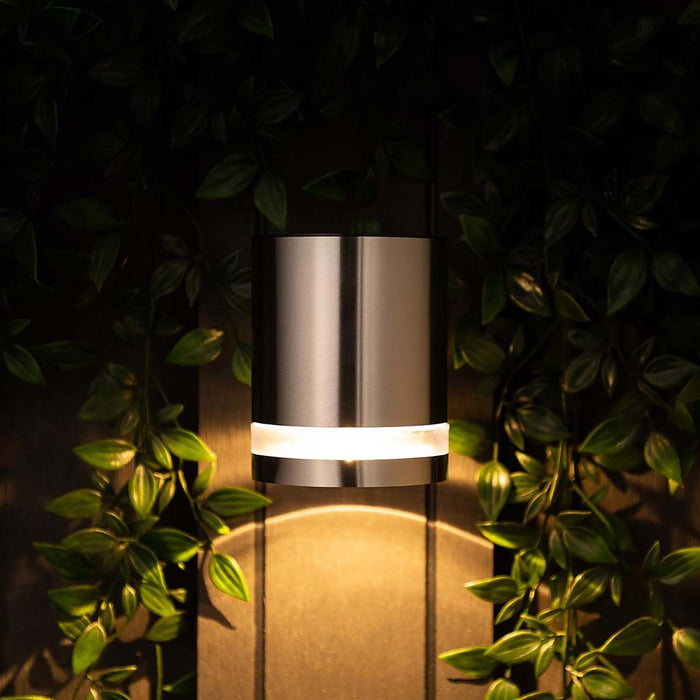 Ranex Solar Wall Light LED Silver