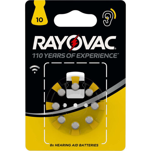 Rayovac Zinc-Air Battery PR70 1.4 V 8-Blister