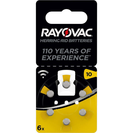 Rayovac Zinc-Air Battery PR70 1.4 V 6-Blister