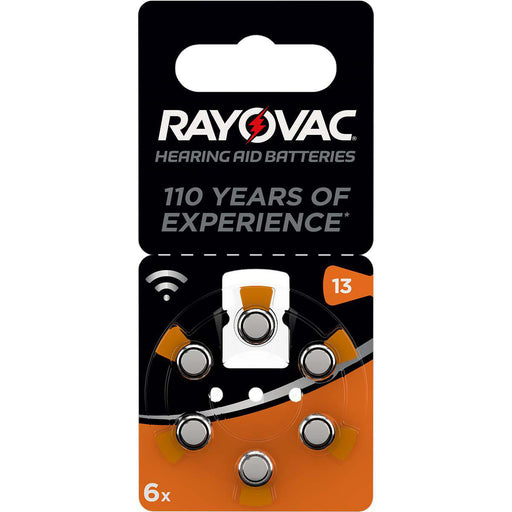 Rayovac Zinc-Air Battery PR48 1.4 V 6-Blister