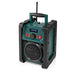 Nedis DAB+ Radio - Jobsite Radio, DAB+ / FM, 2.2", Carrying handle - Black / Green