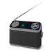 Nedis DAB+ Radio - Table Design, DAB+ / FM, 2.4", Carrying handle - Black