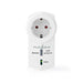 Nedis RF Plug - 433 MHz, 300 W, Plug with earth contact / Type F (CEE 7/7), -10 - 40 °C - White