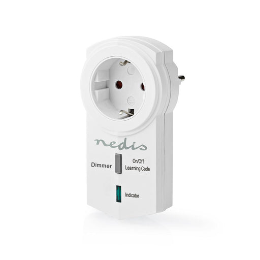 Nedis RF Plug - 433 MHz, 300 W, Plug with earth contact / Type F (CEE 7/7), -10 - 40 °C - White