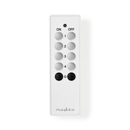 Nedis RF Smart Remote Control - 4 Channels - Programmable buttons, 