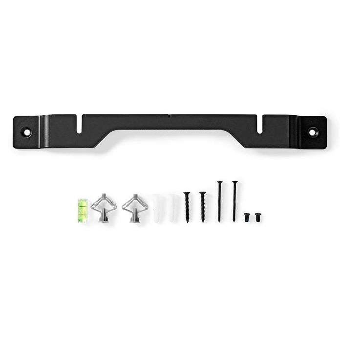 Nedis Soundbar Mount - Compatible with: Sonos® Ray, Wall, 2 kg, ABS / Steel - Black