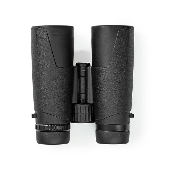 Nedis Binocular - Magnification: 10 x, Objective lens diameter: 42 mm, Field of view: 96 m, Travel bag included - Black