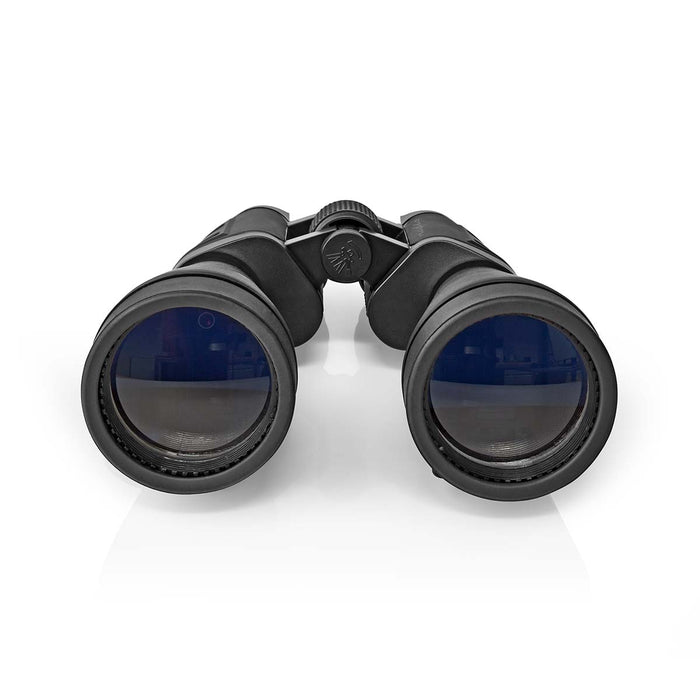 Nedis Binocular - Magnification: 10 x, Objective lens diameter: 60 mm, Field of view: 92 m, Travel bag included - Black