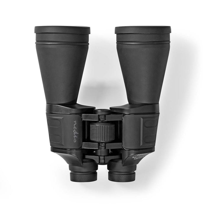 Nedis Binocular - Magnification: 10 x, Objective lens diameter: 60 mm, Field of view: 92 m, Travel bag included - Black