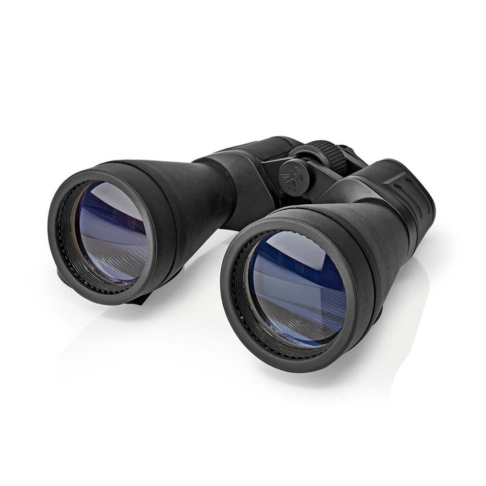 Nedis Binocular - Magnification: 10 x, Objective lens diameter: 60 mm, Field of view: 92 m, Travel bag included - Black