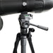 Nedis Spotting Scope - Magnification range: 20-60, Objective lens diameter: 60 mm, Field of view: 38 m, Travel bag included - Black