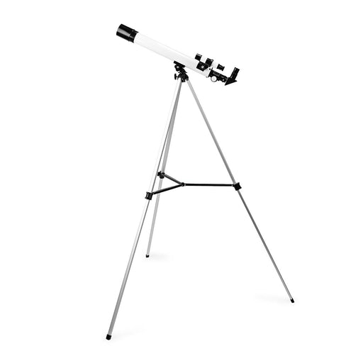 Nedis Telescope - Aperture: 50 mm, Focal length: 600 mm, Finderscope: 5 x 24, Tripod - Black / White