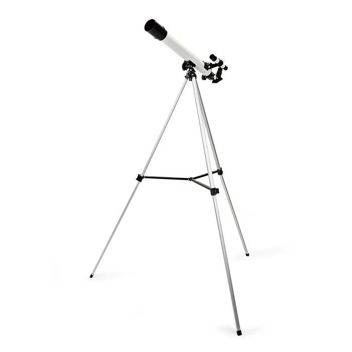 Nedis Telescope - Aperture: 50 mm, Focal length: 600 mm, Finderscope: 5 x 24, Tripod - Black / White