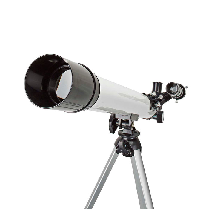 Nedis Telescope - Aperture: 50 mm, Focal length: 600 mm, Finderscope: 5 x 24, Tripod - Black / White