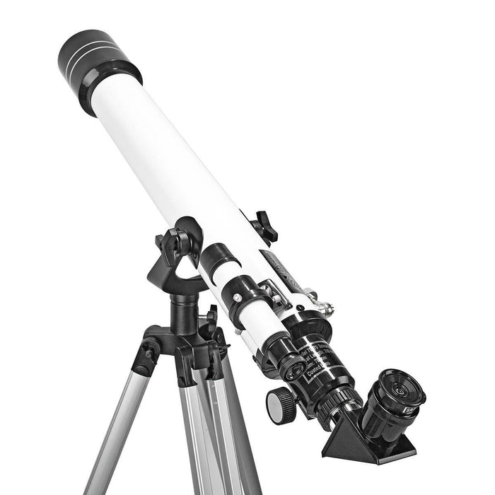 Nedis Telescope - Aperture: 70 mm, Focal length: 700 mm, Finderscope: 5 x 24, Tripod - Black / White