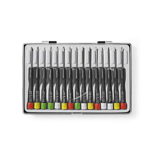 Nedis Precision Screwdriver Set - 3x PH / 4x Flat / 4x Hex / 4x Tx, 