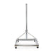 Nedis Satellite Balcony Stand - Mast length: 1.00 m, Maximum dish size: 90.0 cm, Bottom plate size: 1 x 50 x 50 cm, Steel - Silver