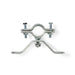 Nedis Satellite Mast Clamp - Diameter range: 38 - 40 mm - Steel - Silver, 