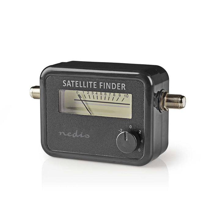 Nedis Satellite Signal Strength Meter - 950-2400 MHz, Input sensitivity: 83 dB, Output level: 102 dBuV, Output level: 102 dBuV - Black