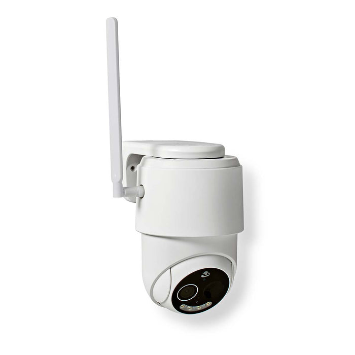 Nedis SmartLife Outdoor Camera - 4G, Full HD 1080p, Pan tilt, Night vision - White