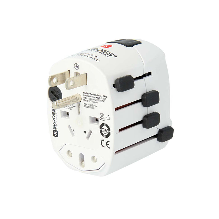 Skross Travel Adapter World PRO Earthed