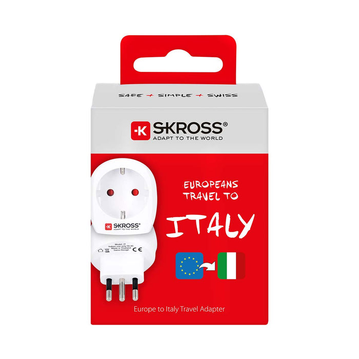 Skross Europe to Italy For 2- and 3-pole devices