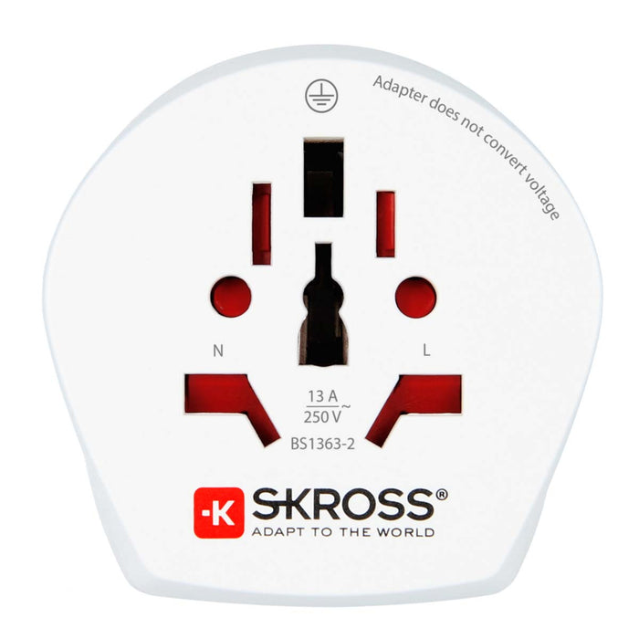 Skross Travel Adapter Combo - World-to-Israel Earthed