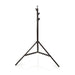 Nedis Photo Studio Light Stand - Maximum load capacity: 4.0 kg, Maximum working height: 260 cm, 3 Segments, Aluminium - Black