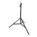 Nedis Photo Studio Light Stand - Maximum load capacity: 4.0 kg, Maximum working height: 260 cm, 3 Segments, Aluminium - Black