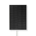 Nedis Solar Panel - 5.3 V DC, 0.5 A, Micro USB, Cable length: 3.00 m - Accessory for: WIFICBO30WT