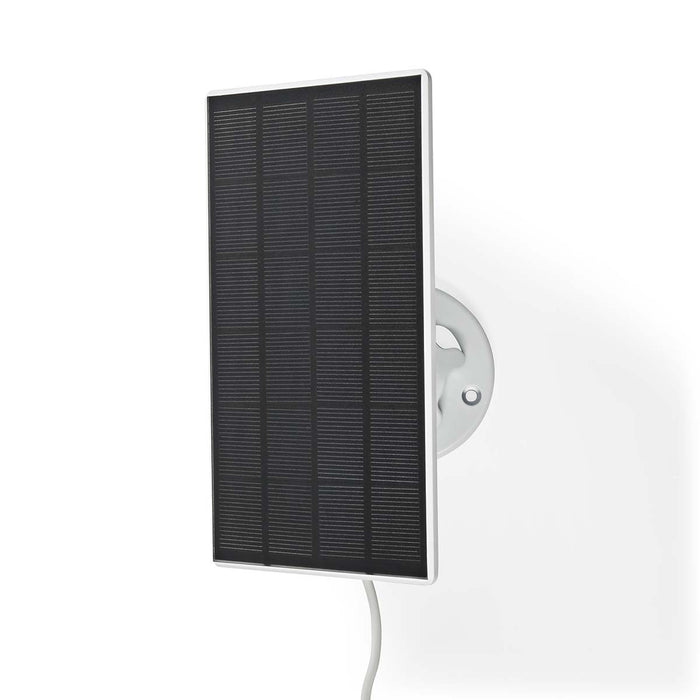 Nedis Solar Panel - 5.3 V DC, 0.5 A, Micro USB, Cable length: 3.00 m - Accessory for: WIFICBO30WT