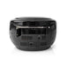 Nedis CD Player Boombox - Battery Powered / Mains Powered, Stereo, 9 W, Carrying handle - Black