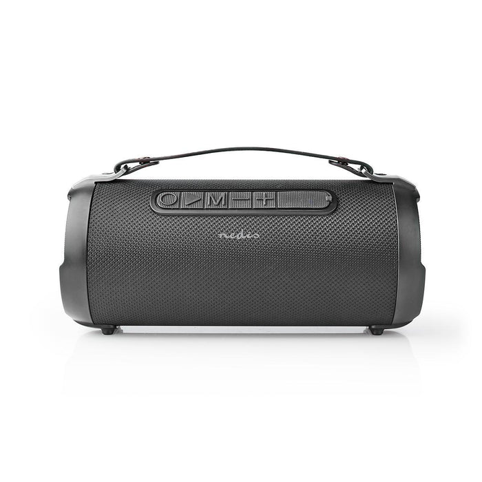 Nedis Bluetooth® Party Boombox - 6 hrs, 1.0, 24 W, Carrying handle - Black