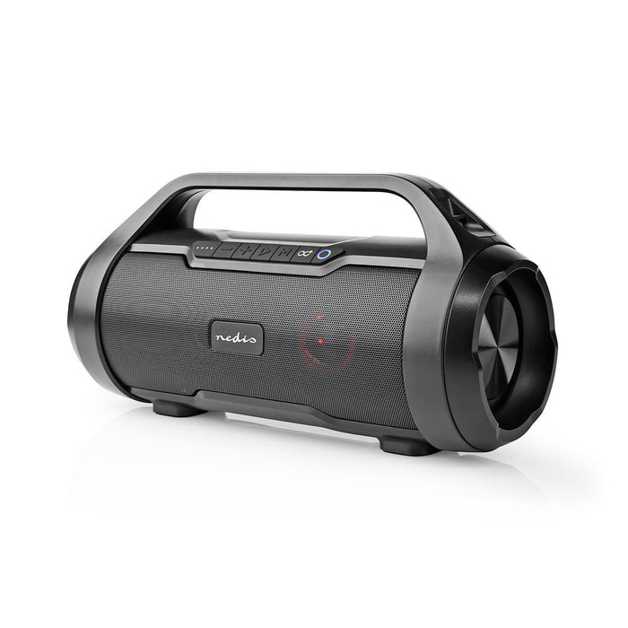 Nedis Bluetooth® Party Boombox - 6 hrs, 2.0, 120 W, Party lights - Black