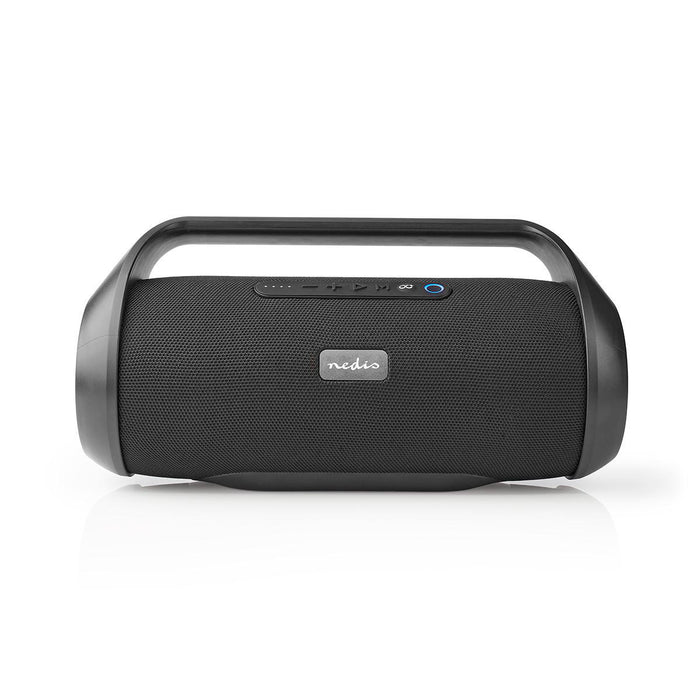 Nedis Bluetooth® Party Boombox - 6 hrs, 2.0, 132 W, Carrying handle - Black