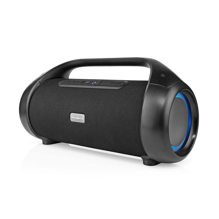 Nedis Bluetooth® Party Boombox - 9.5 hrs, 2.1, 120 W, Party lights - Black