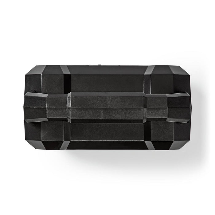 Nedis Bluetooth® Speaker - Battery play time: 13 hrs, Table Design, 5 W, Built-in microphone - Black