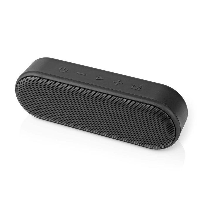 Nedis Bluetooth® Speaker - Battery play time: 12 hrs, Handheld Design, 16 W, Linkable - Black