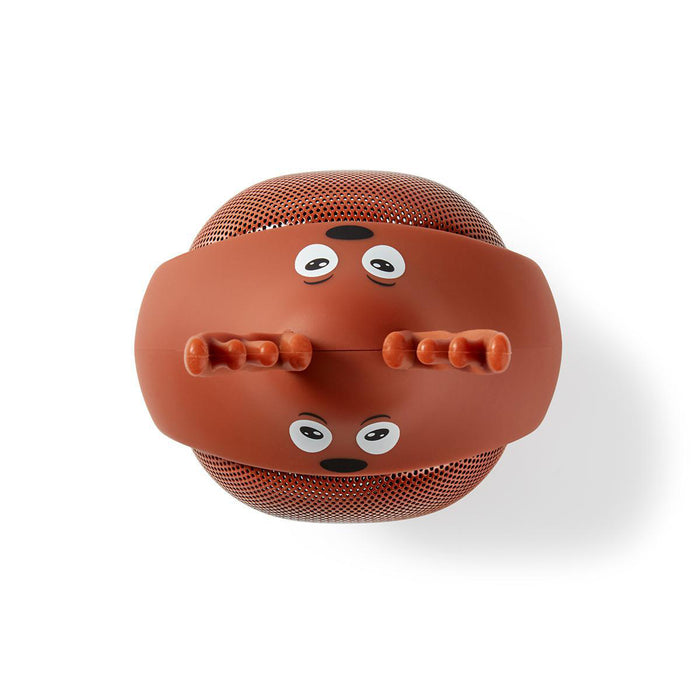 Nedis Bluetooth® Speaker - Battery play time: 3 hrs, Handheld Design, 9 W, Animaticks Rudy Reindeer - Brown